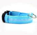 LED Nylon Dog Collar – Adjustable, Glow-in-the-Dark (2-Pack)